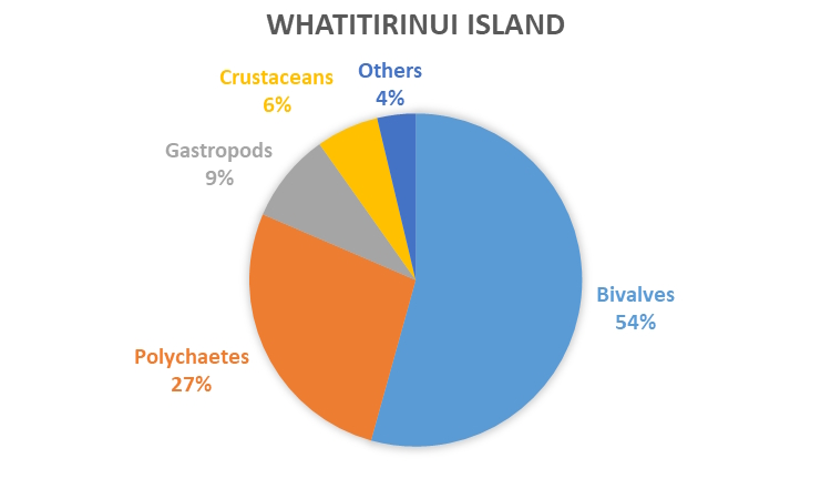 REMP monitoring results - data graph - Whatitirinui Island